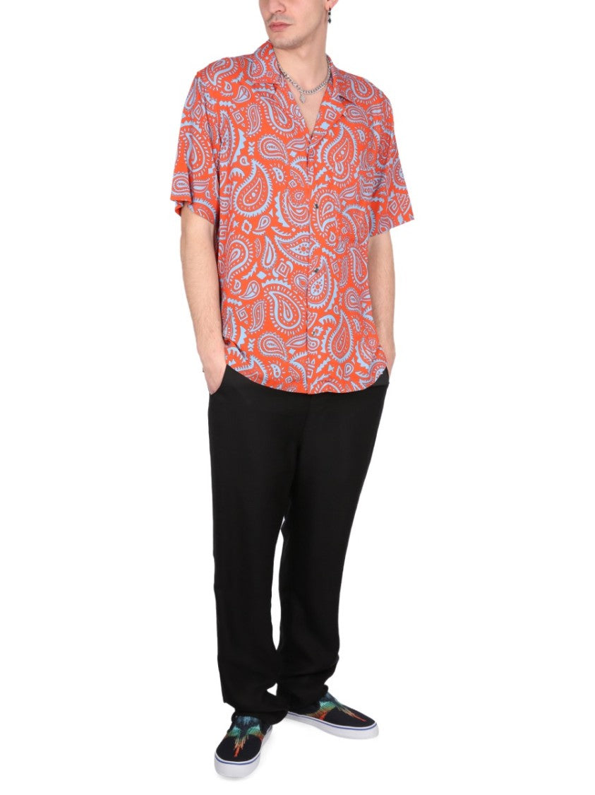 Marcelo Burlon Paisley Hawaii Shirt