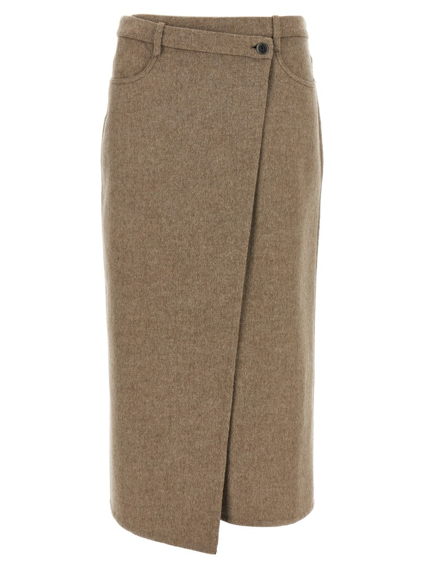 Brunello Cucinelli Wrapped' Skirt