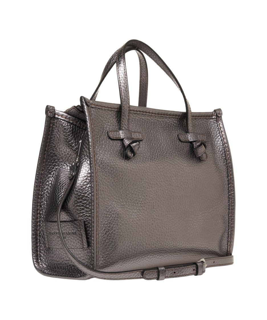 Gianni Chiarini Grained Leather Handbag