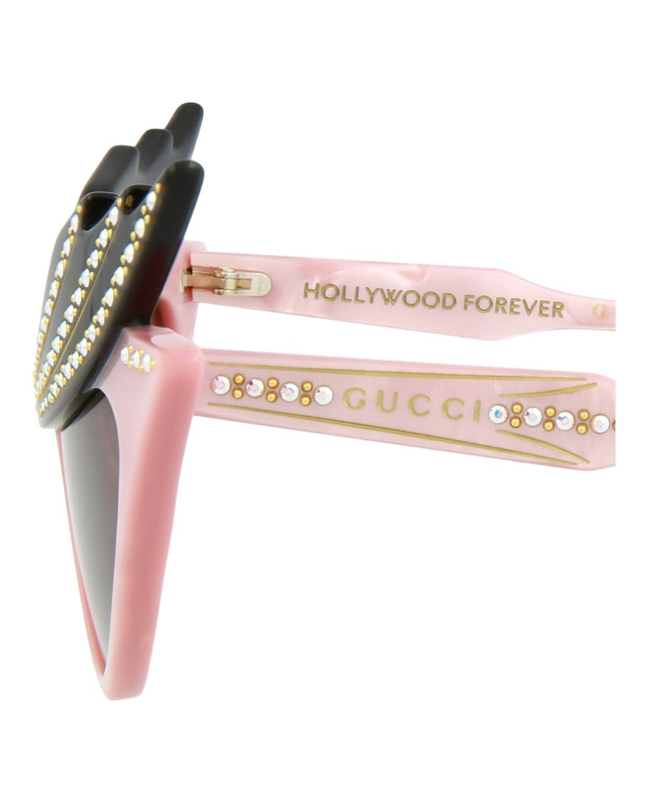 Gucci Cat Eye-Frame Acetate Sunglasses