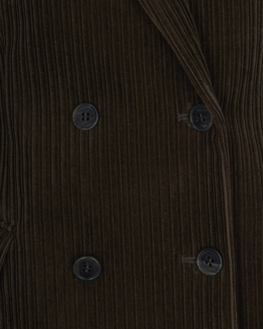 P.A.R.O.S.H. Stone Double-Breasted Blazer