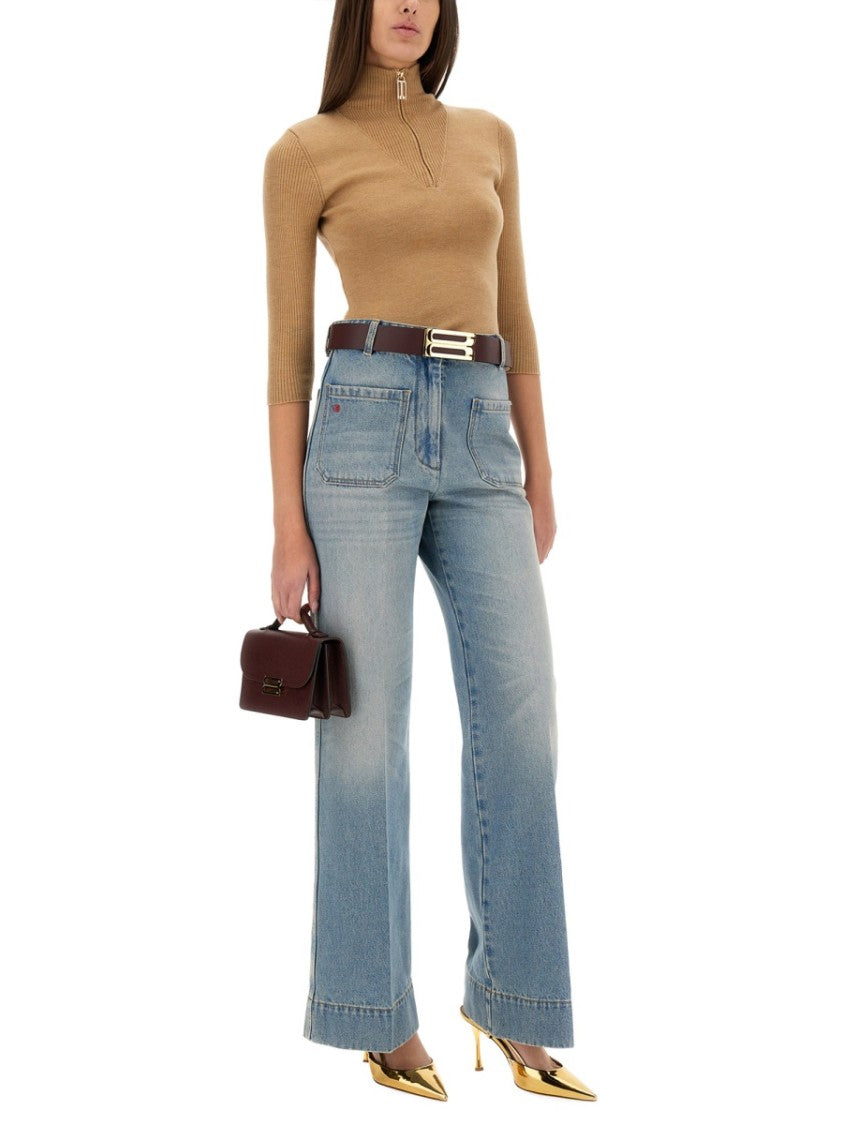 Victoria Beckham Shirt With Zip.