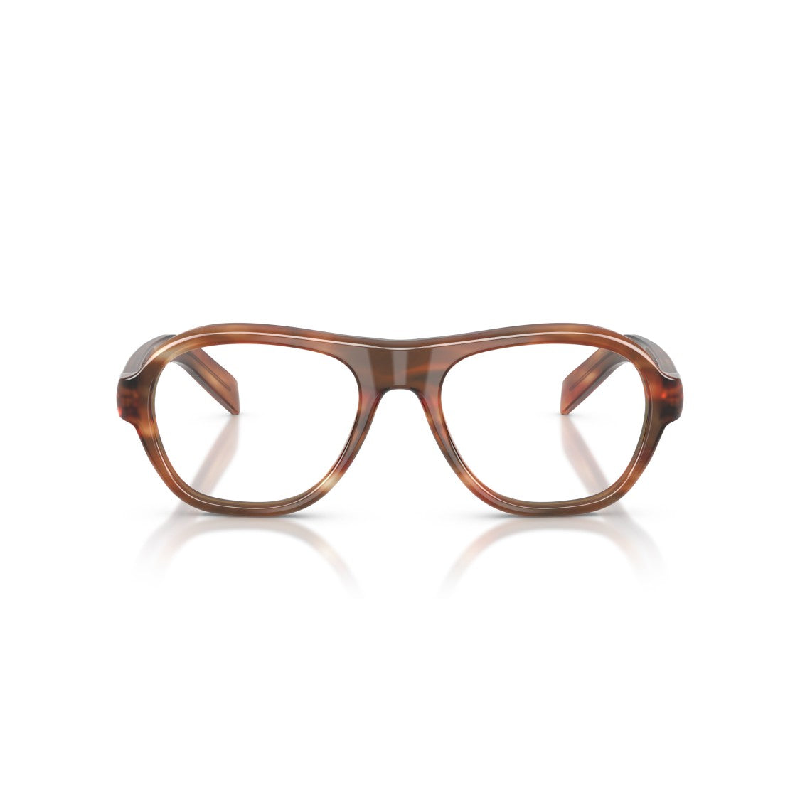 Prada 0Pr C12v Aviator-Inspired Tortoiseshell Acetate Sunglasses