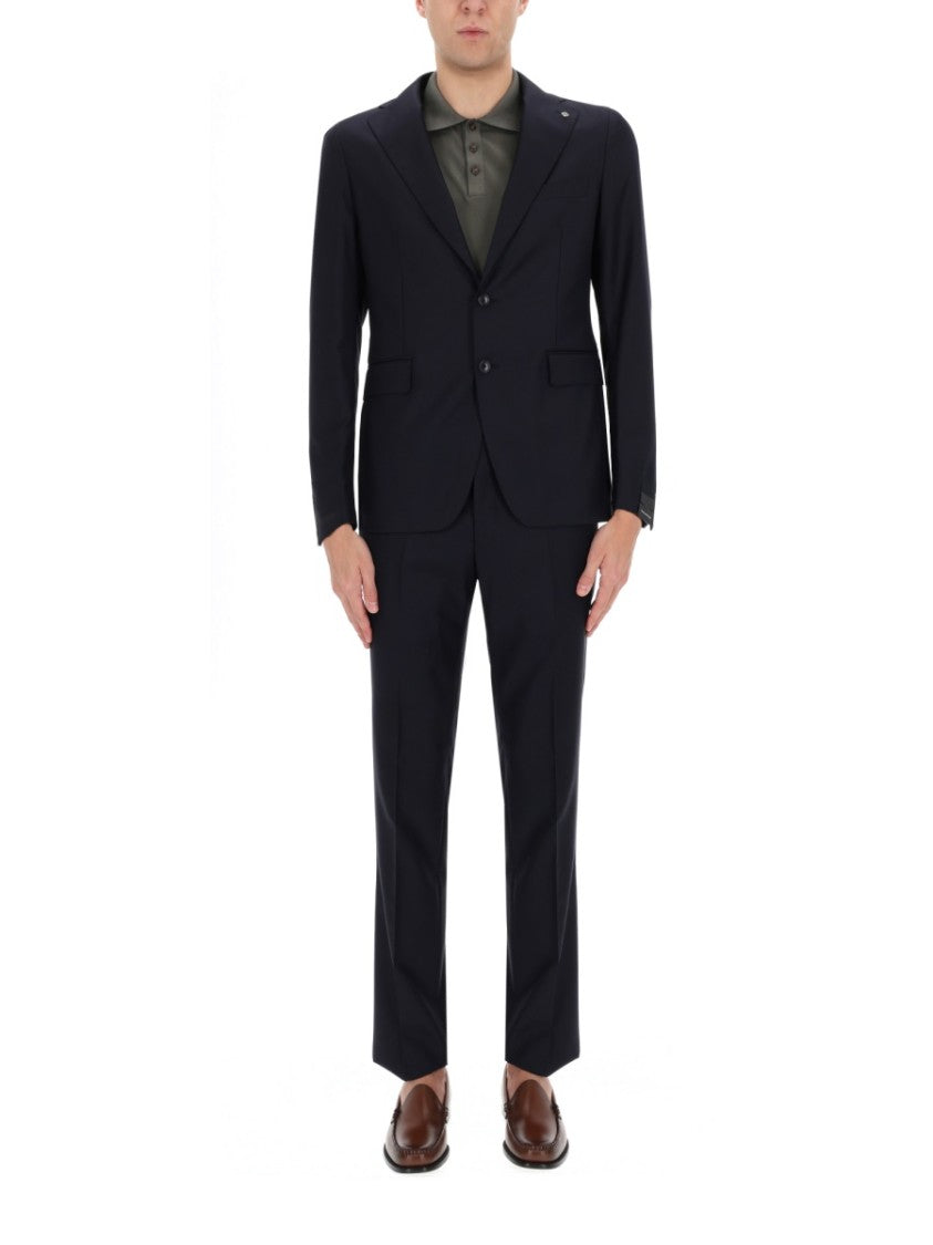 Tagliatore Vesuvius Two-Piece Virgin Wool Suit