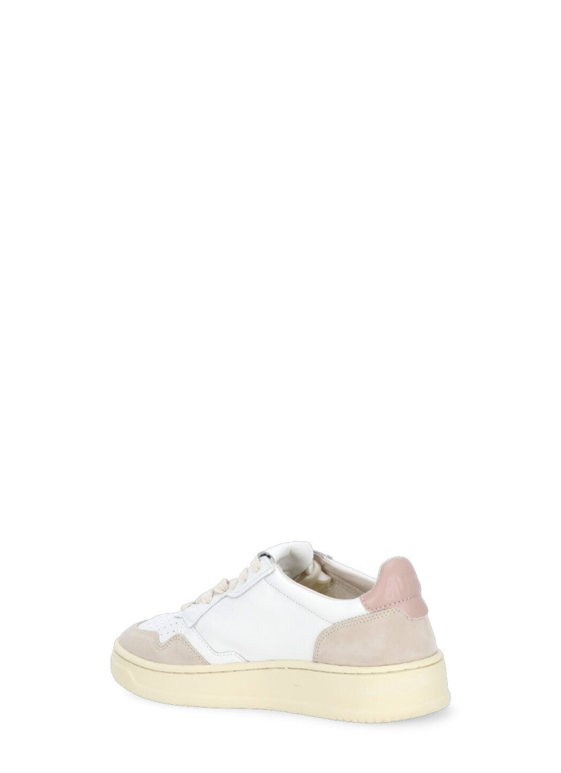 Autry White Leather Sneakers