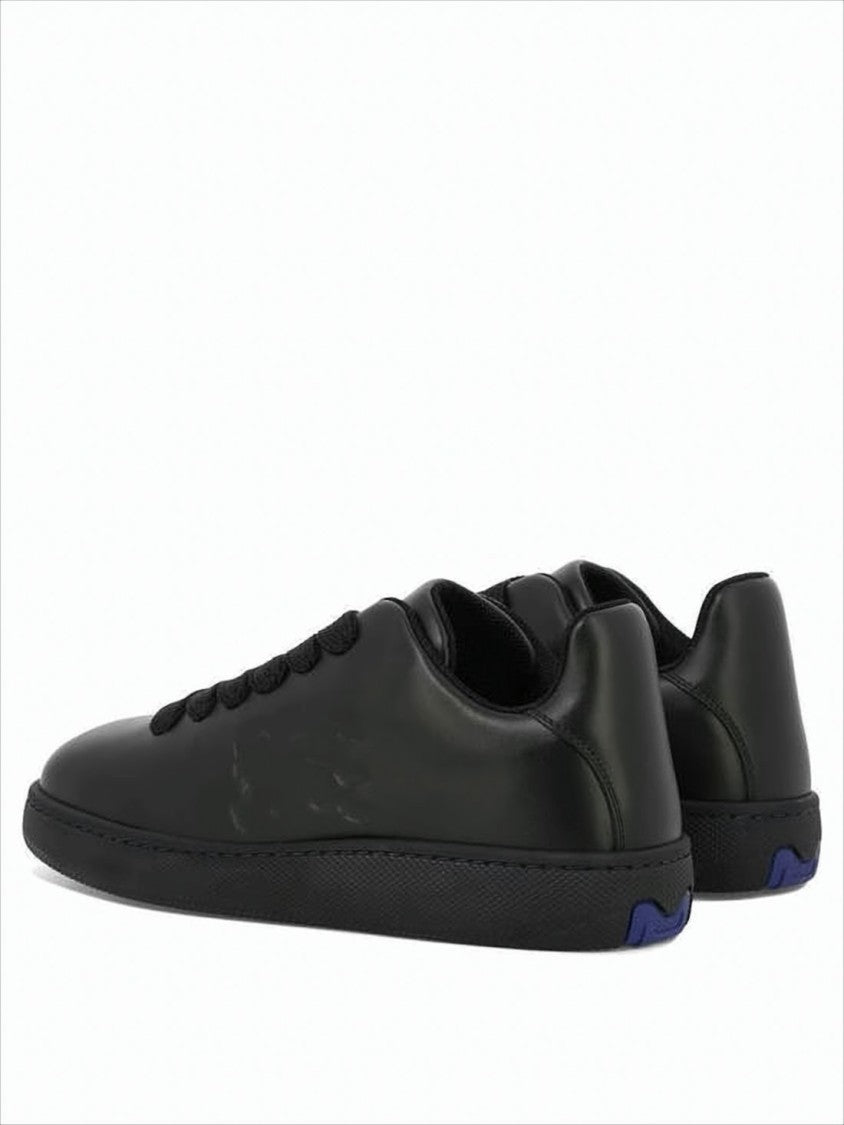 Burberry Low-Top Sneakers With Smooth Leather