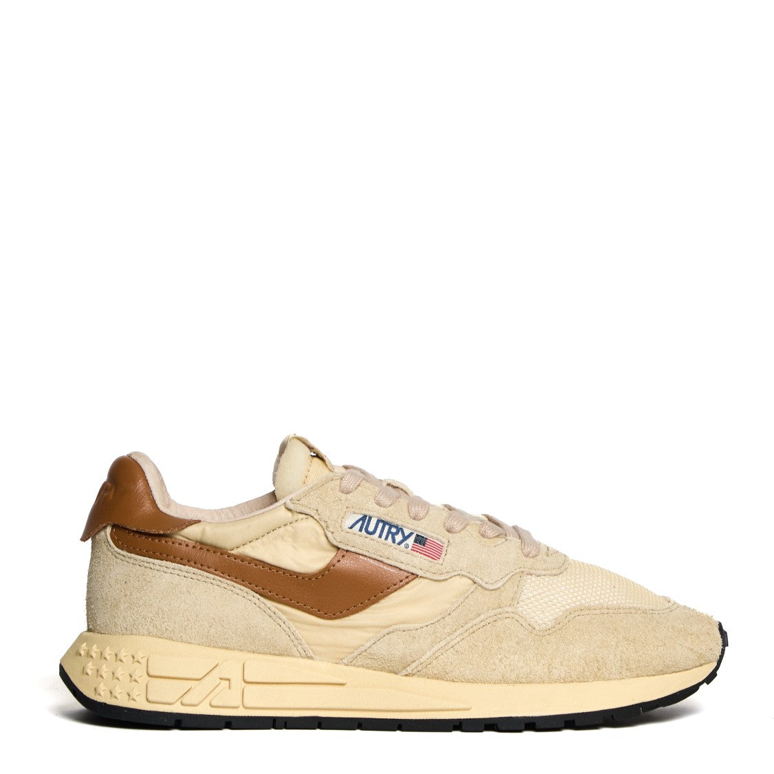 Autry Low-Top Sneakers With Suede And Mesh Construction