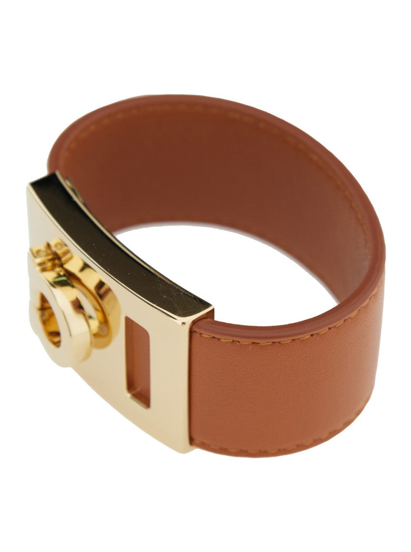 Salvatore Ferragamo Hug' Brown Bracelet