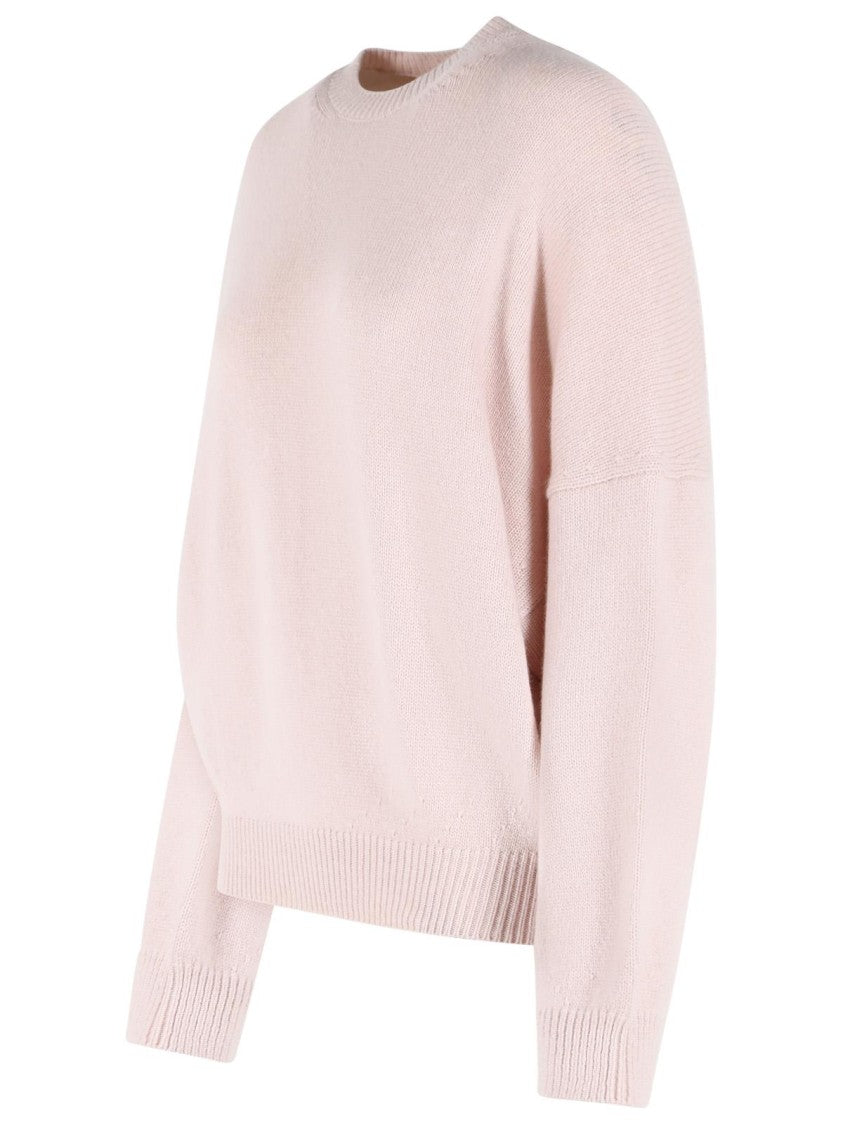 Khaite 'Margaux' Pink Cashmere Sweater