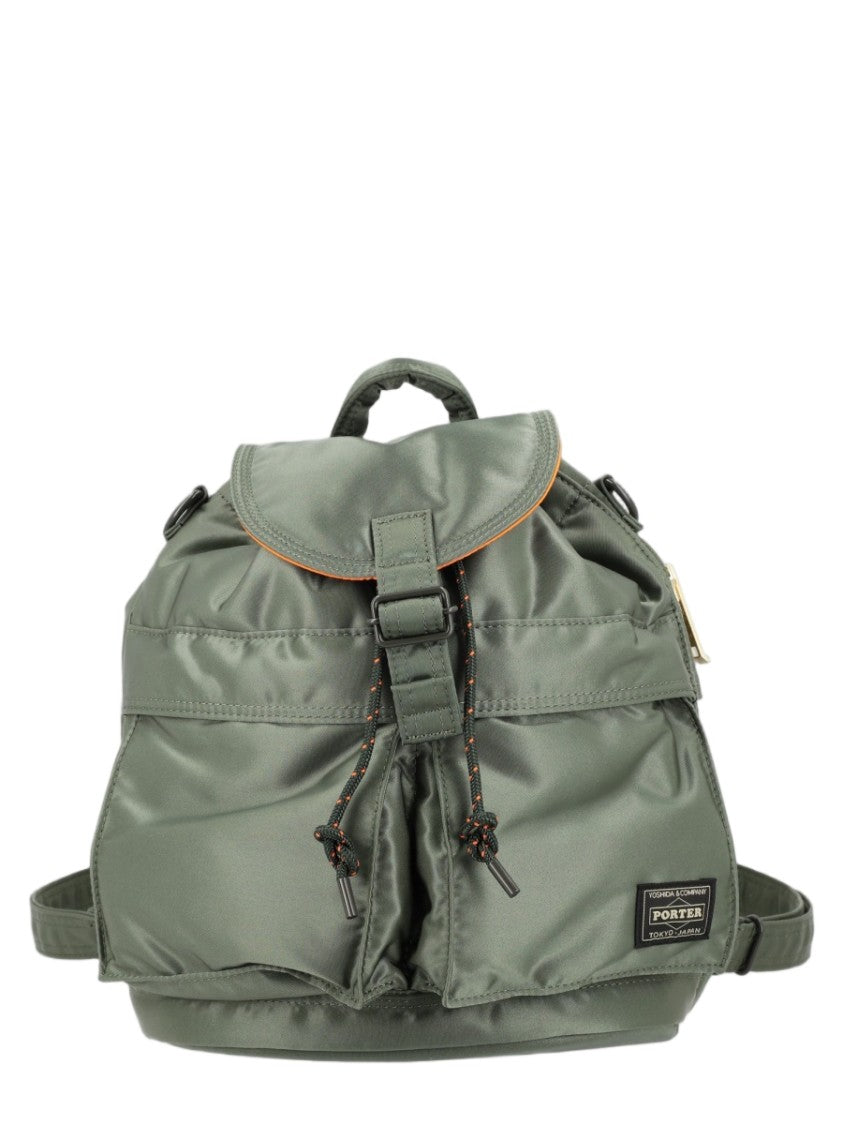 Porter-Yoshida & Co. Green Tanker Flap Top Polyamide Backpack