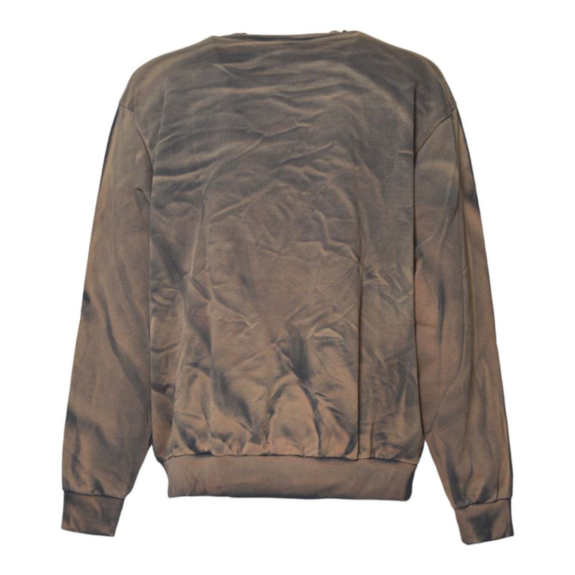 Gcds Relaxed-Fit Anthracite Sweater With Textured Finish