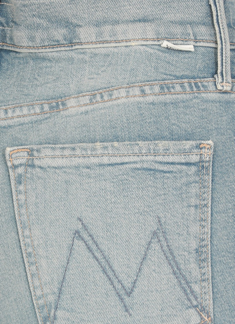 Mother Blue Cotton Jeans