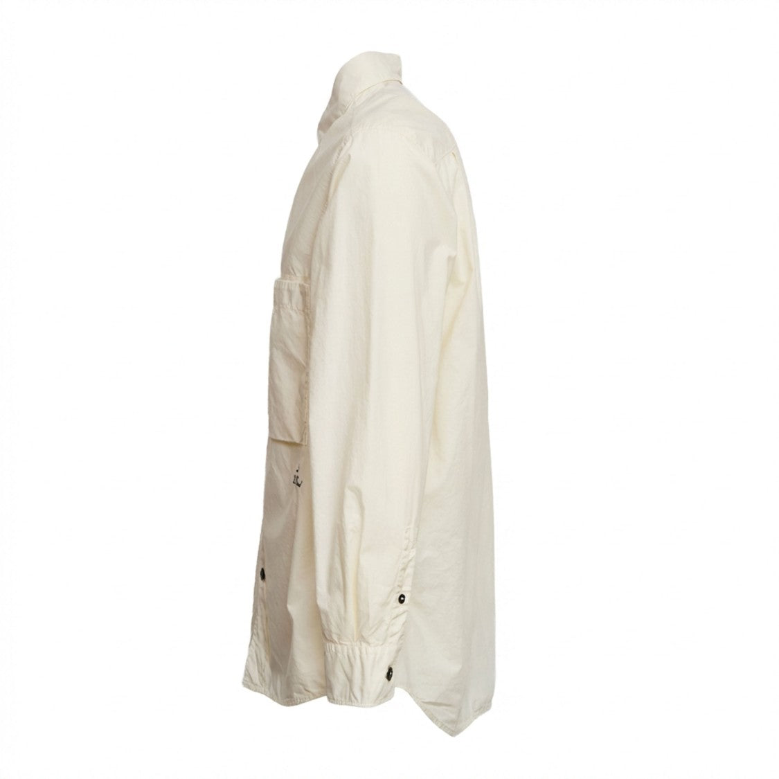 Stone Island Organic Cotton Oxford Long-Sleeve Shirt