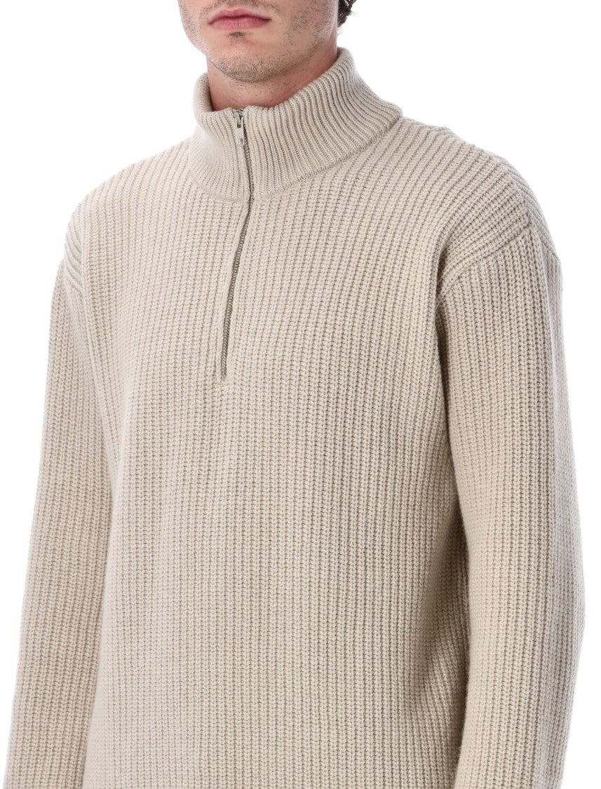 Colorful Standard Recycled Merino Wool Quarter Zip Sweater