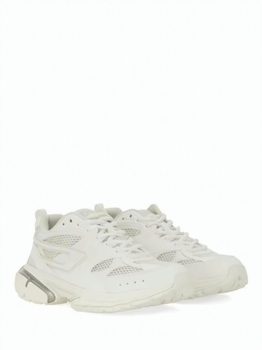 Diesel Lightweight Breathable Mesh Sneakers With Textured Sole