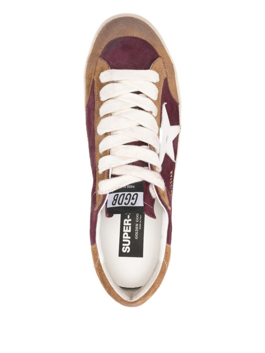Golden Goose Silk And Nylon Perforated Lace Sneakers