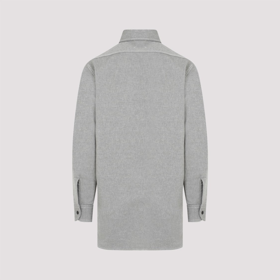 Maison Margiela Caviar Grey Cotton Shirt