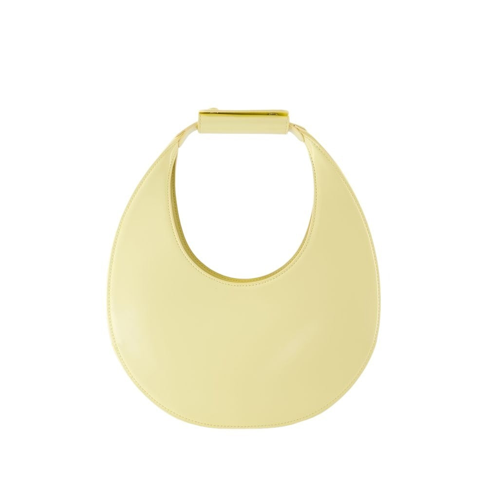 Staud Moon Shoulder Bag - Leather - Beige