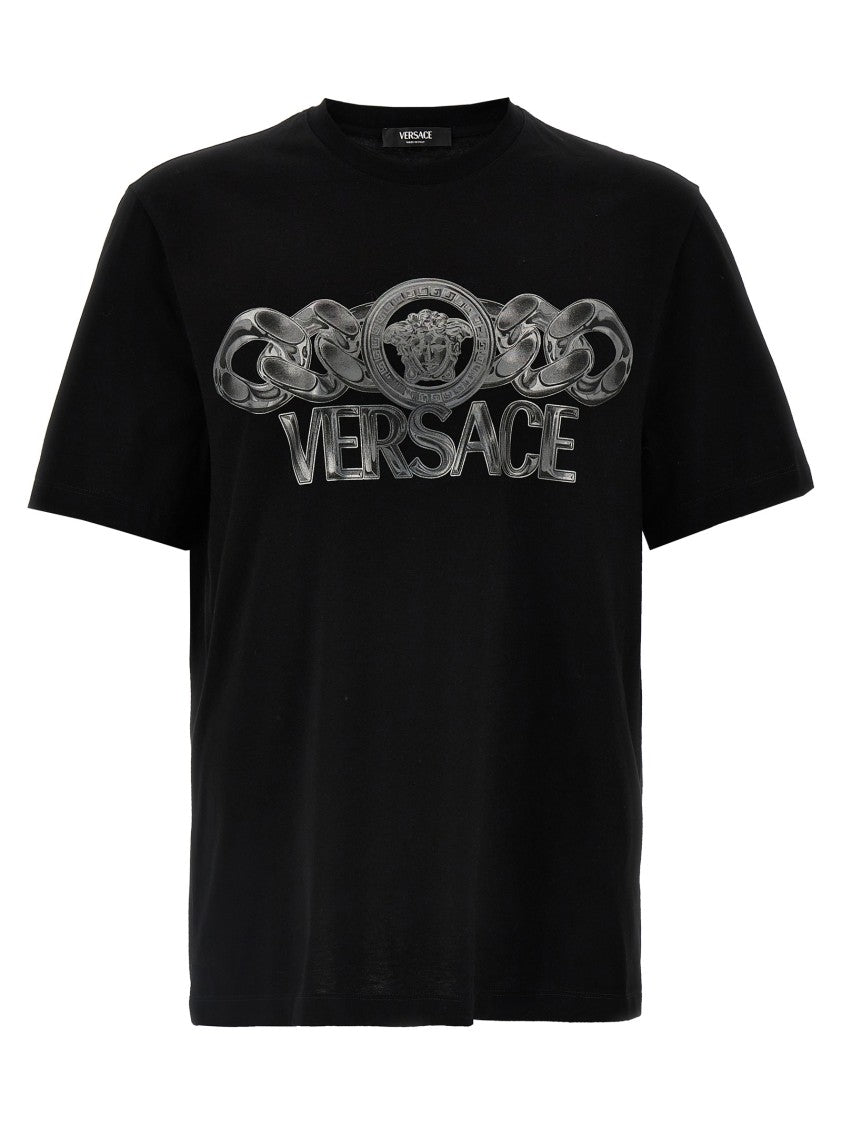 Versace 'Medusa' Logo Print T-Shirt