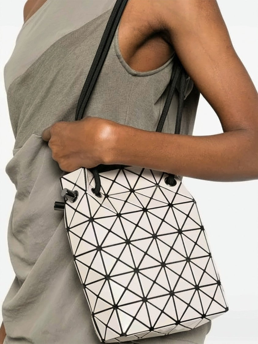 Baobao Geometric Triangular Panel Tote Bag