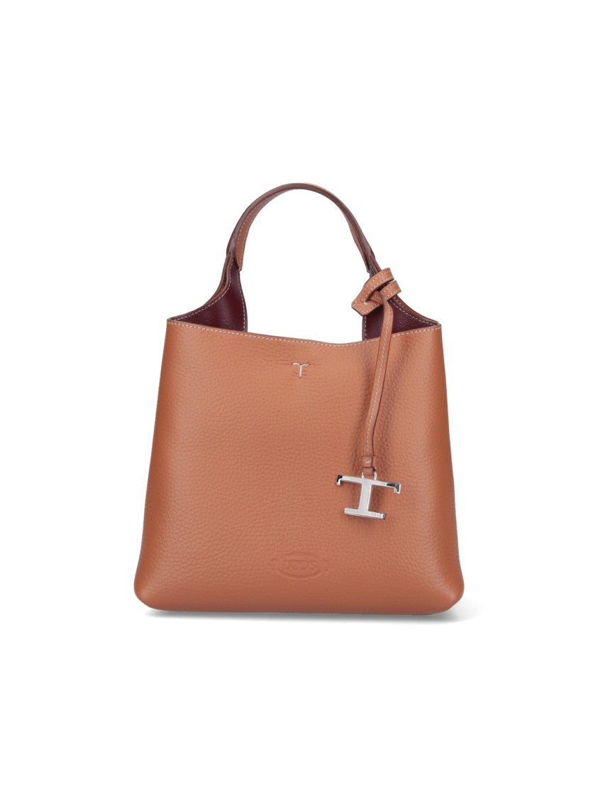 Tod's Tod's Logo Handbag – Brown