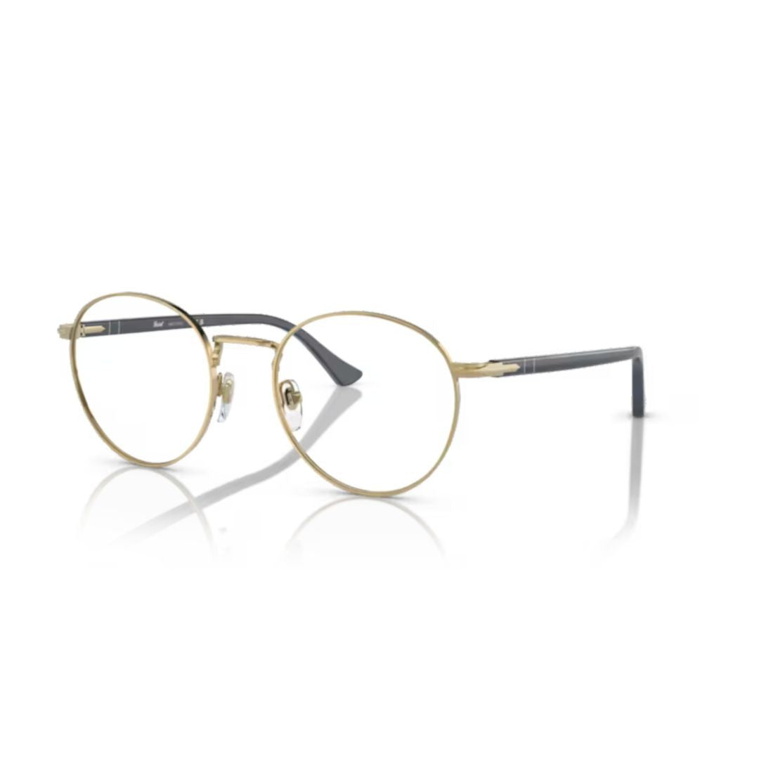 Persol 1008V Vista Round Metal Frame Eyeglasses