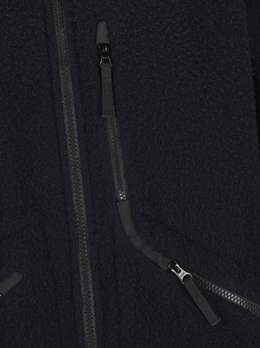 Stone Island Navy Polyurethane Jacket