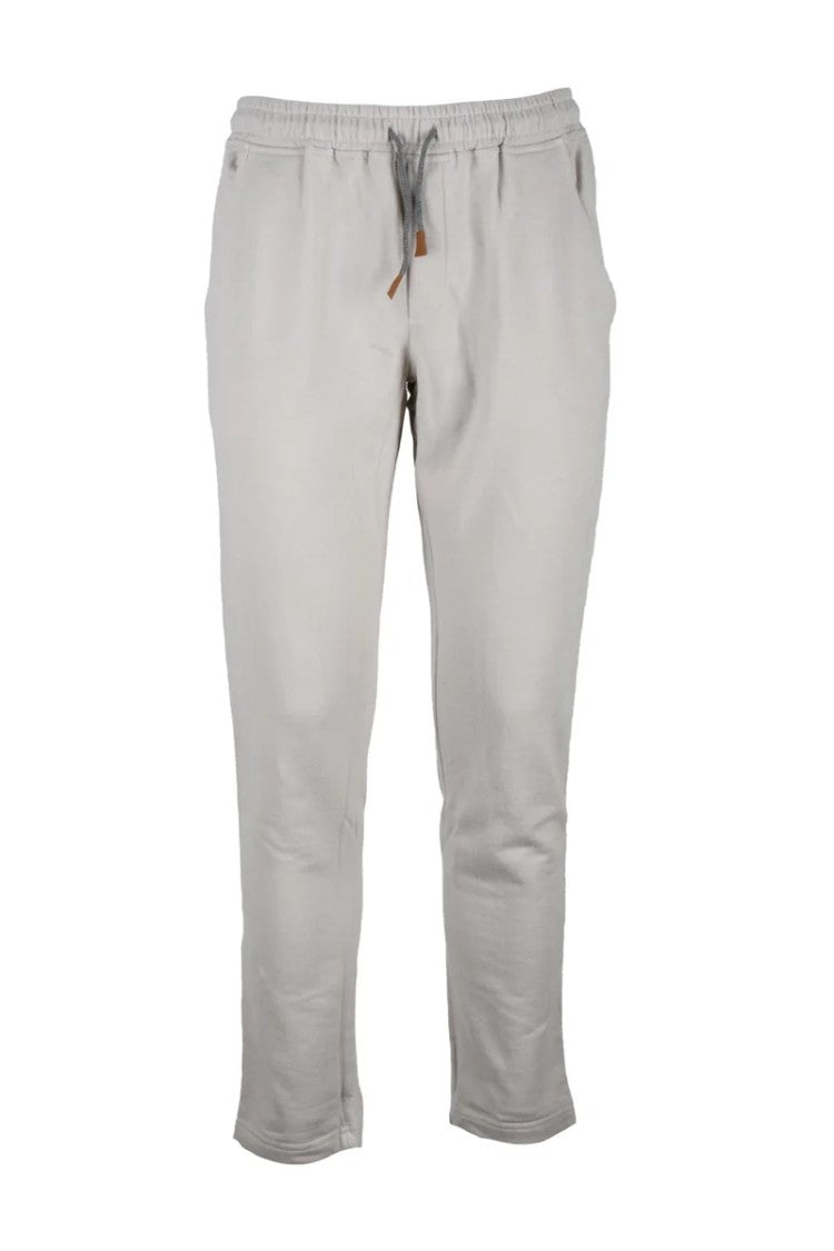 Eleventy Cotton Sweatpants - Beige