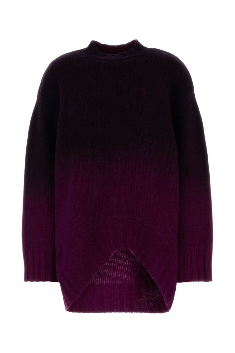 The Attico Grape Wool Blend Oversize Sweater