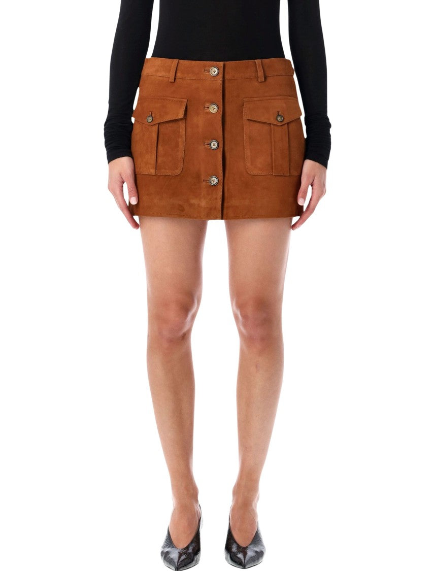 The Garment Suede Mini Skirt