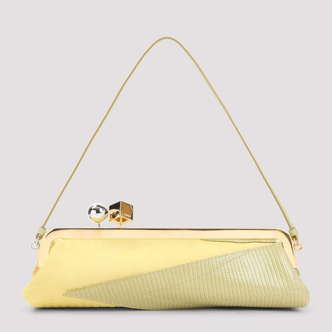 Jacquemus Structured Leather Shoulder Bag