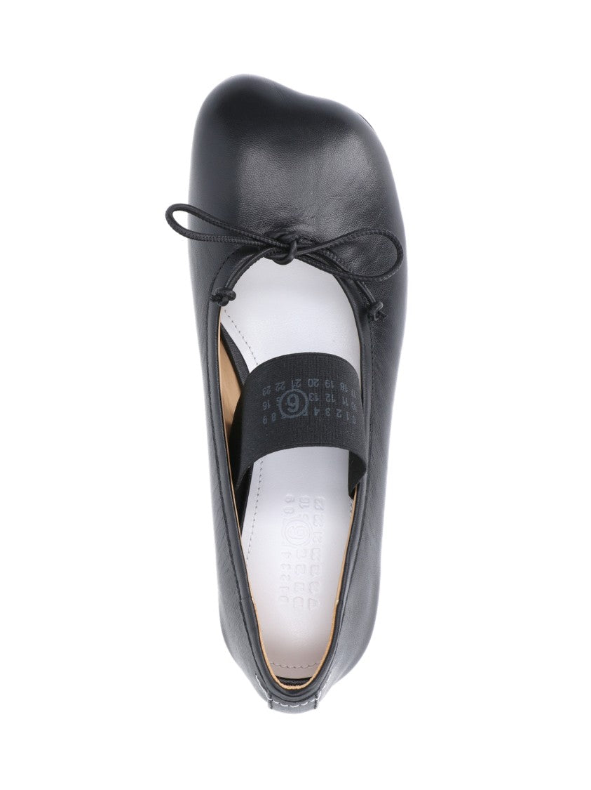 Mm6 By Maison Margiela "Anatomic" Ballerinas – Black