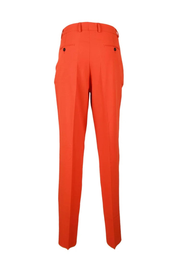 Brizzi Brizzi Polyester Stretch Trousers - Orange