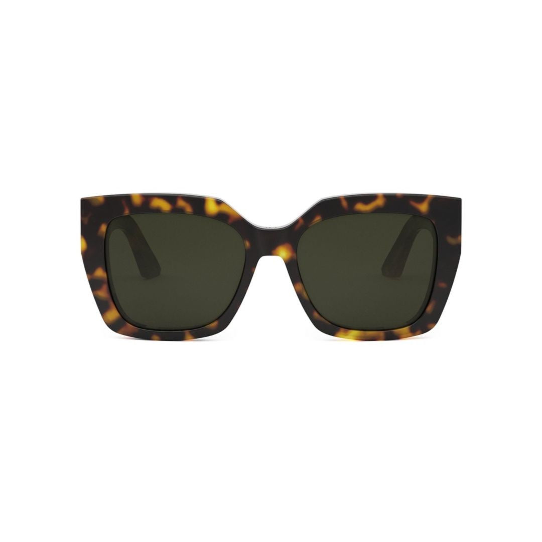 Dior Miss S2i Oversized Tortoiseshell Square Sunglasses