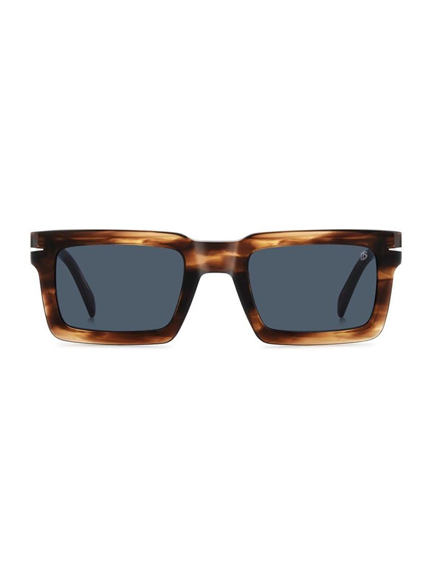 David Beckham Tortoiseshell Db 7126/S Rectangular Sunglasses