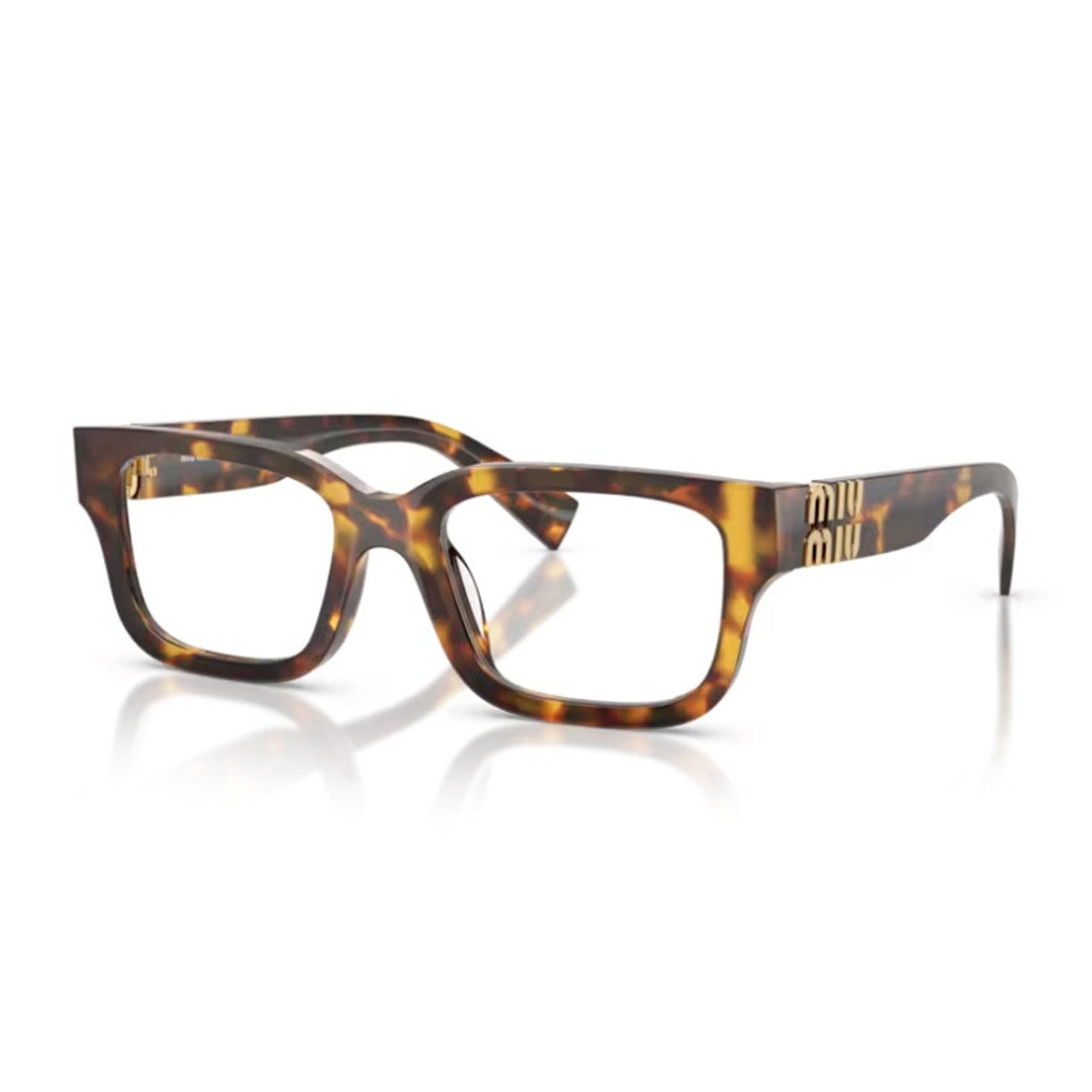 Miu Miu Havana Omu Acetate Oversized Sunglasses
