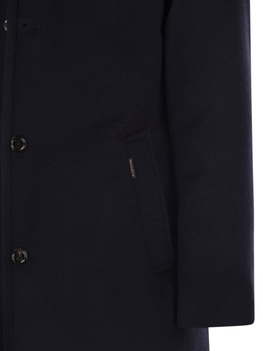 Moorer Bond - Single-Breasted Cashmere Coat