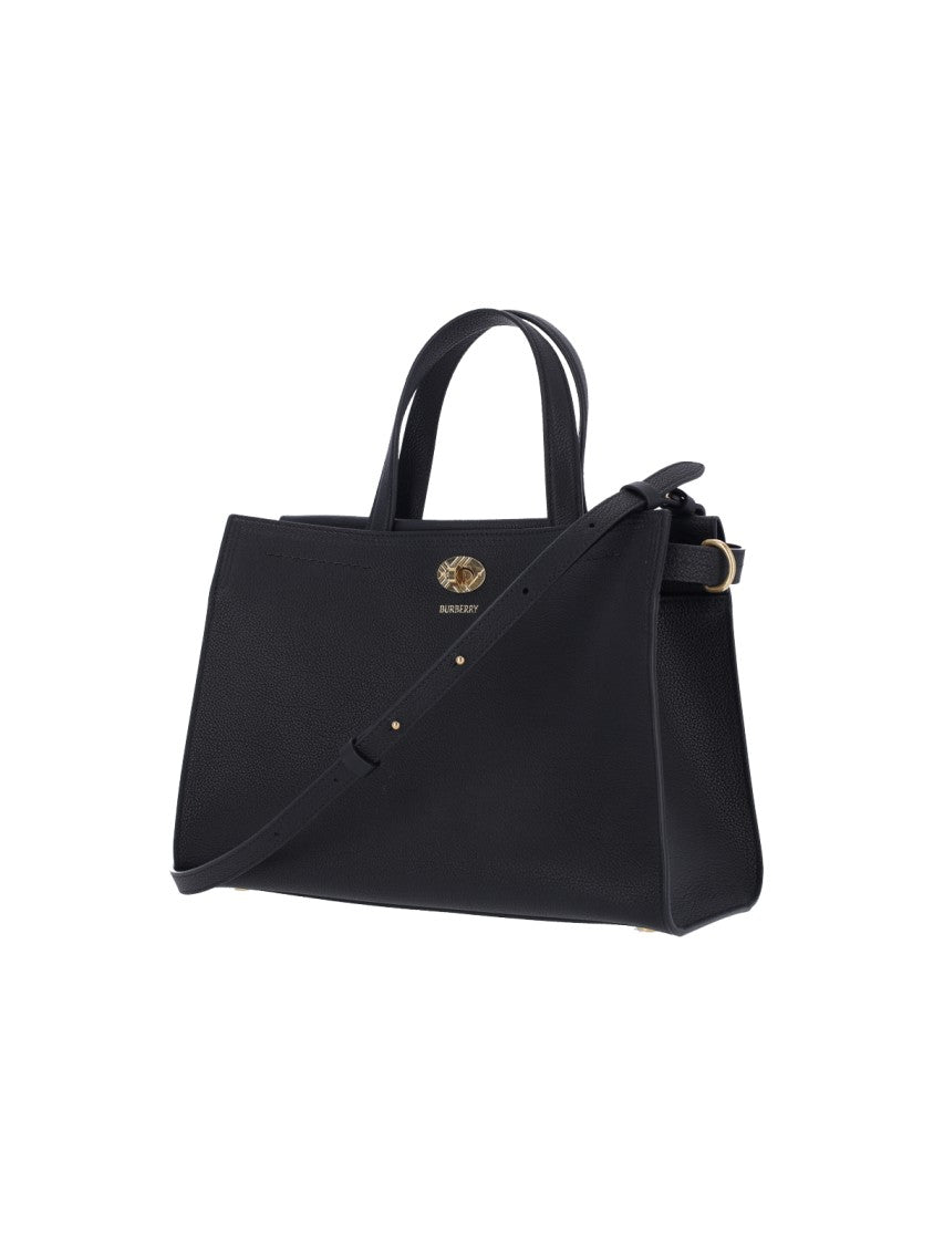 Burberry Black Small Tote Bag