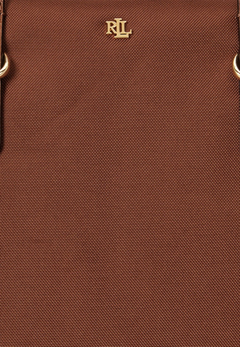 Lauren Ralph Lauren Brown Keaton 26 Recycled Tote Bag