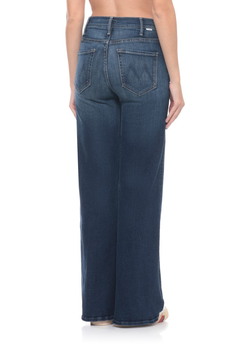 Mother Blue The Hustler Roller Jeans