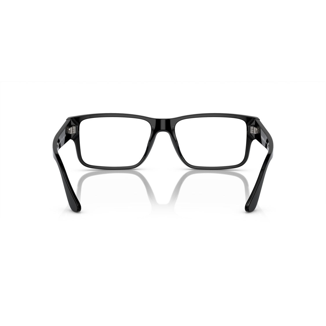 Versace 0Ve3342 Rectangular Black Acetate Eyeglasses