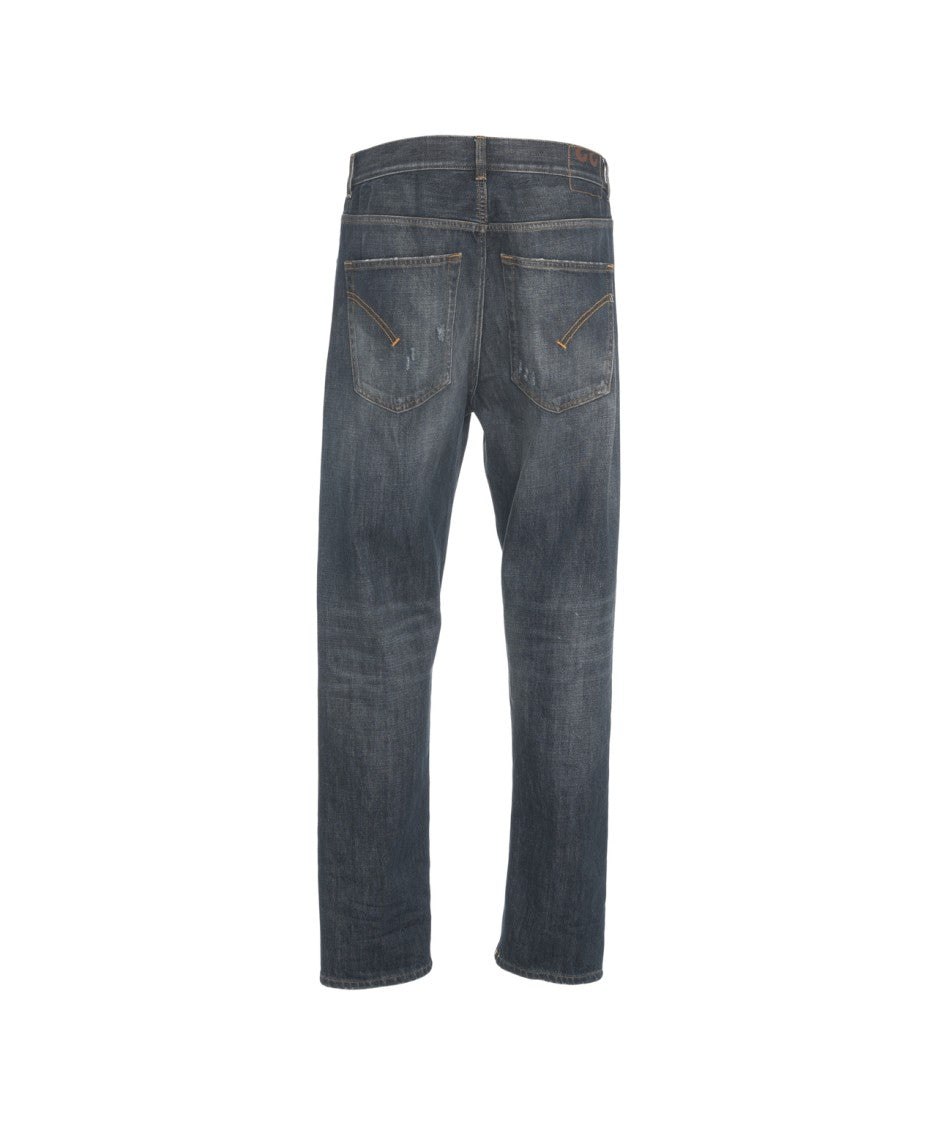 Dondup Straight-Leg Jeans With Classic Five-Pocket Design