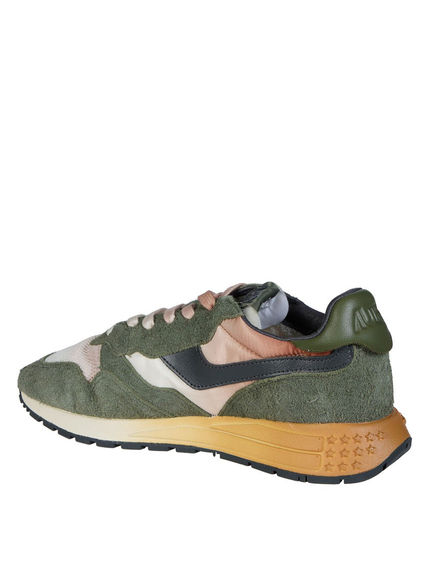 Autry Reelwind Low Suede Mesh Sneakers