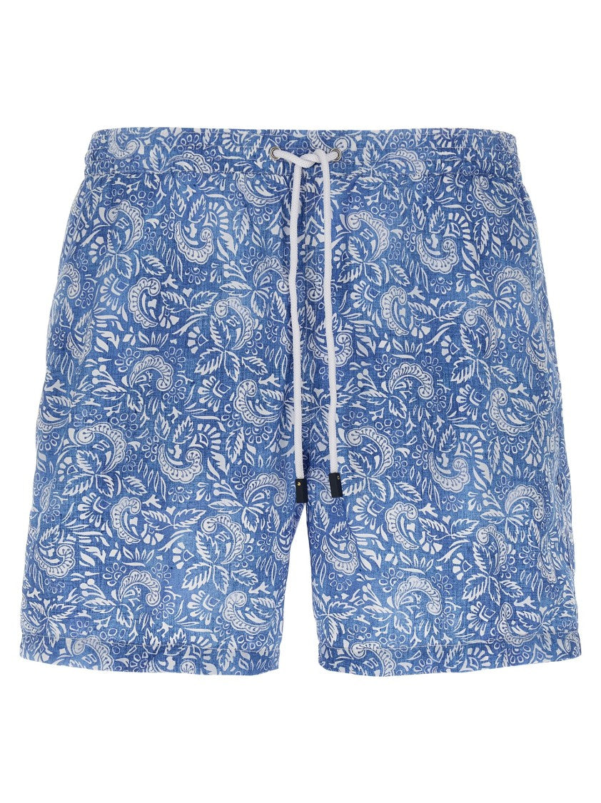 Barba Paisley Floral Swimsuit