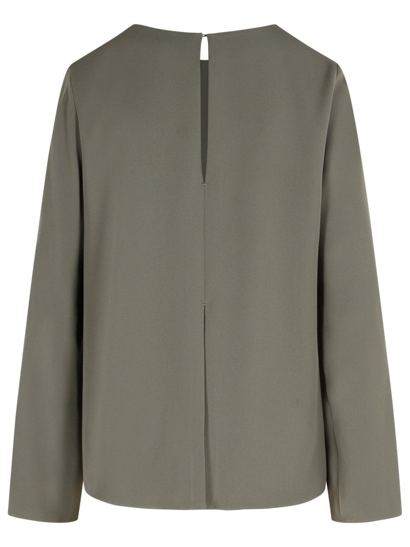 P.A.R.O.S.H. 'Poker' Grey Polyester Blouse