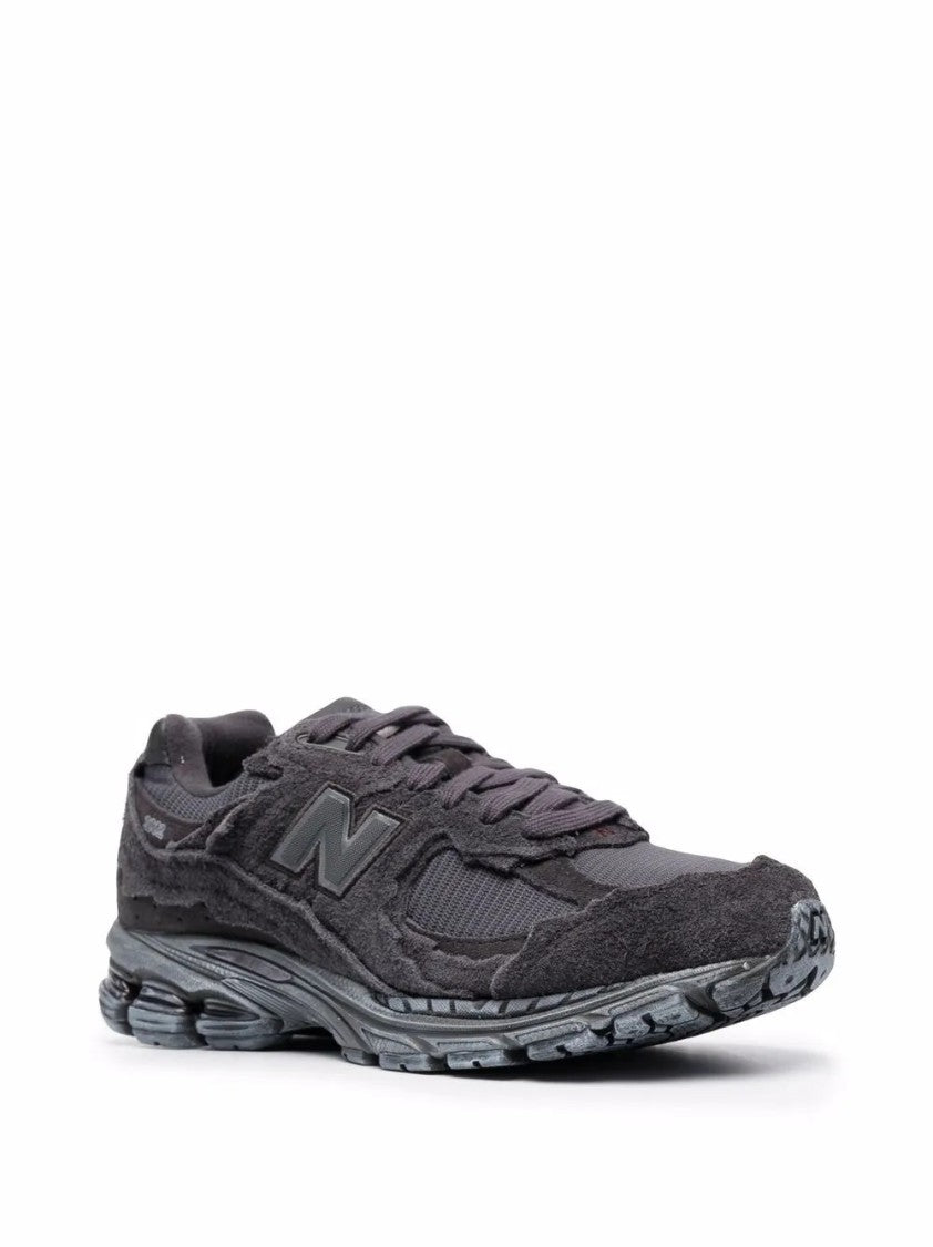 New Balance Low-Profile Suede And Mesh Sneakers