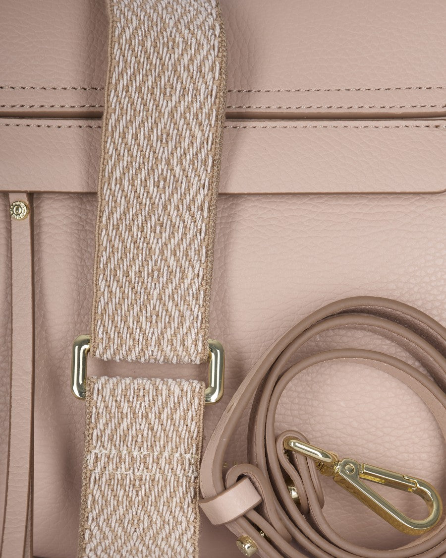 Gianni Chiarini Helena Round Bag Pink Salt