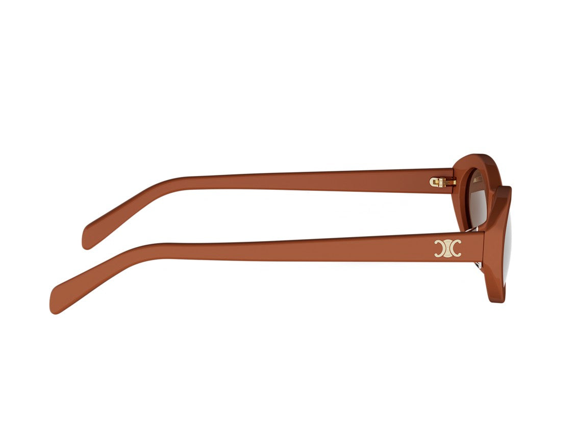 Celine Cl40353f Oval Acetate Sunglasses