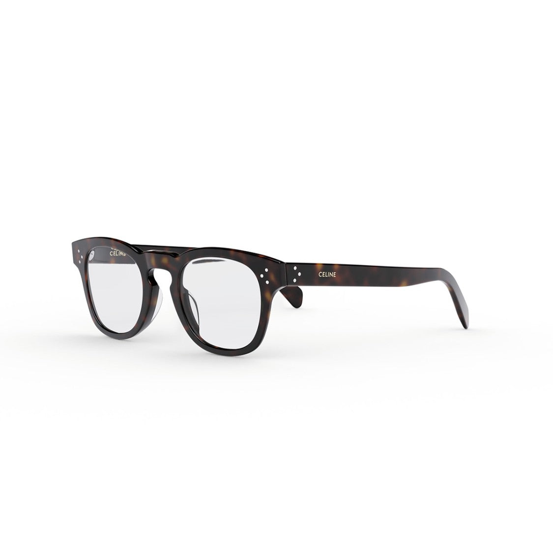 Celine Cl50118i Tortoiseshell Rectangular Eyeglasses