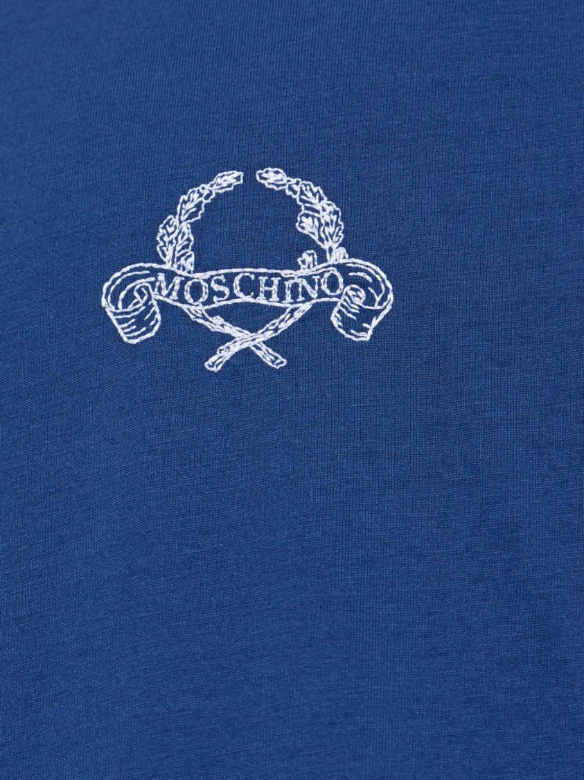 Moschino Silk And Nylon Short Sleeve T-Shirt
